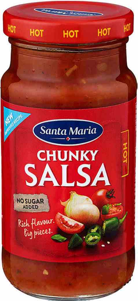 Bilde av Santa Maria Chunky Salsa Hot.