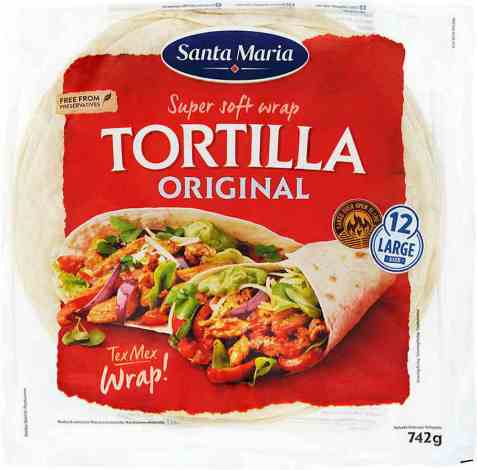 Bilde av Santa maria Wrap Tortilla Original.