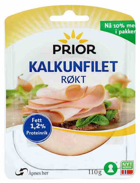 Bilde av Prior kalkunfilet røkt pålegg.
