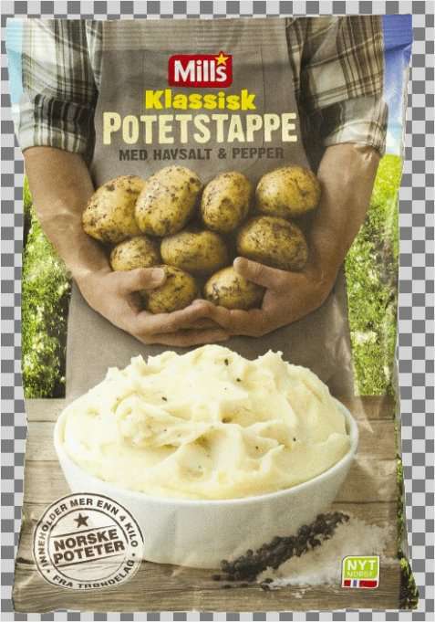 Bilde av Mills Potetstappe m/havsalt og pepper.