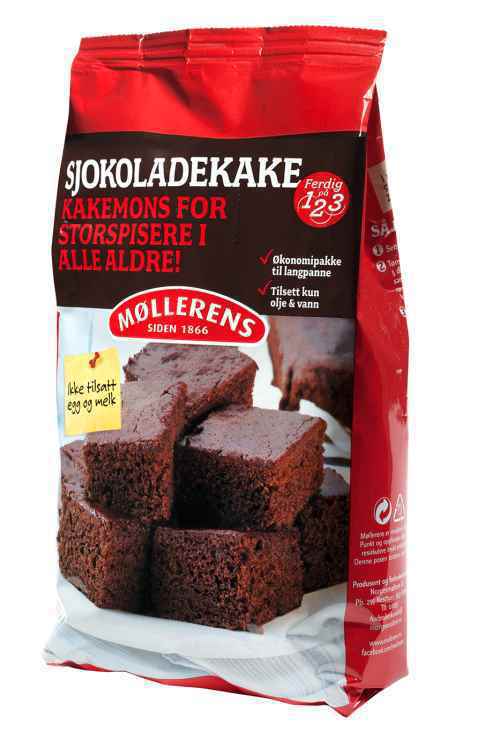 Bilde av Møllerens sjokoladekake.