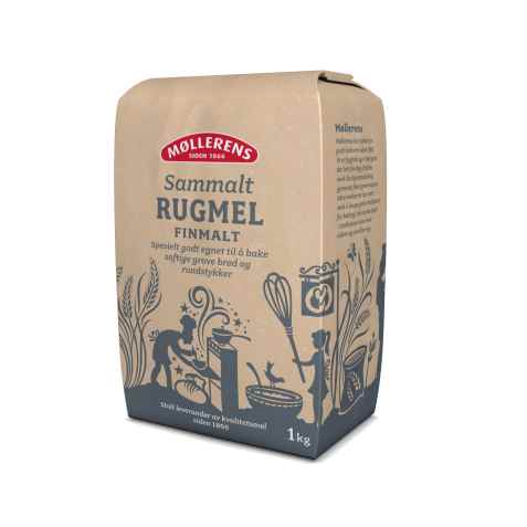 Bilde av Møllerens sammalt rug fin. Bilde av Møllerens sammalt rug fin.