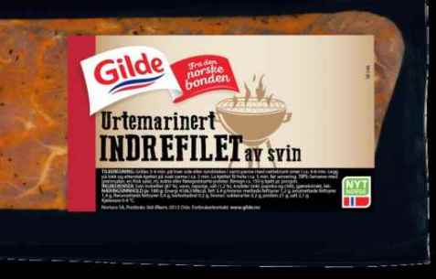 Bilde av Gilde urtemarinert svin indrefilet.