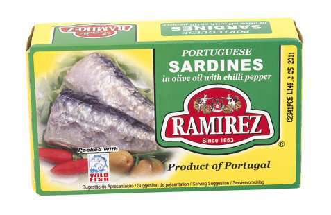 Bilde av Ramirez sardiner i olivenolje chili.