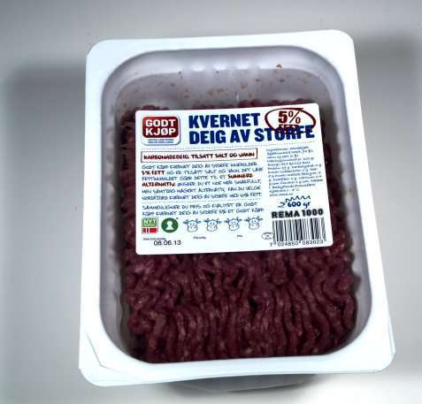 Bilde av Rema 1000 Godt kjøp kvernet deig av storfe.