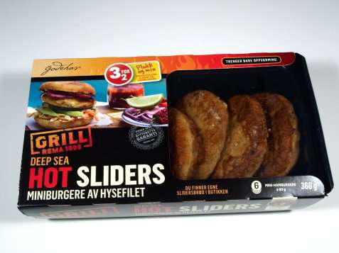 Bilde av Rema 1000 Deep sea hot sliders.