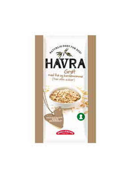 Bilde av Møllerens havra grøt med frø og kardemomme.