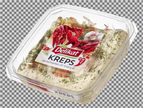 Bilde av Delikat Krepsehaler med chili, hvitløk og dill.