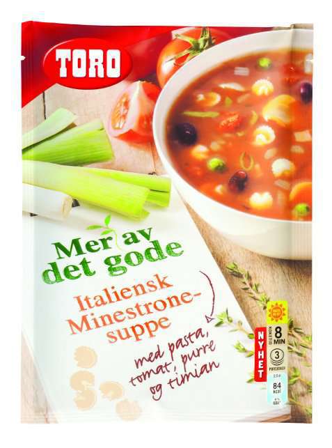 Bilde av Toro italiensk minestronesuppe med pasta tomat.