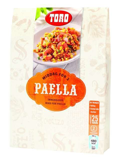 Bilde av Toro paella.