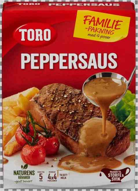 Bilde av Toro peppersaus økonomi.