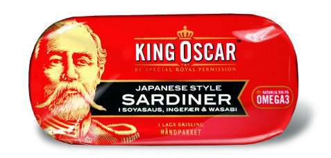 Bilde av King Oscar brislingsardiner japanese style.