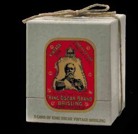 Bilde av King Oscar årgangssardiner i extra virgin olivenolje.
