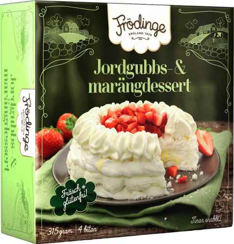 Bilde av Frødinge Jordgubbs- & Marangdessert.
