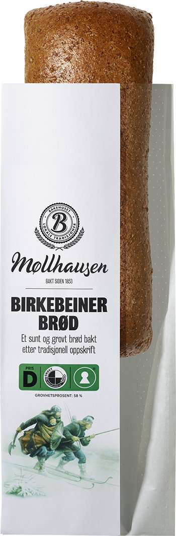 Bilde av Bakehuset Møllhausen birkebeinerbrød.