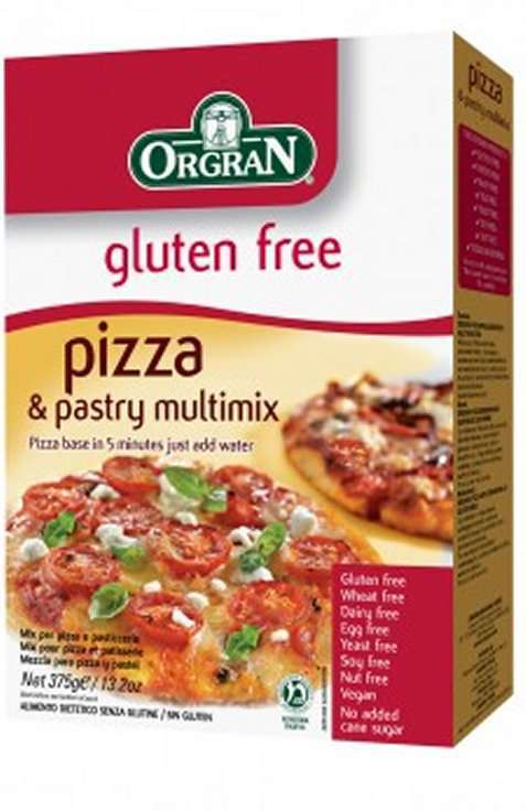 Bilde av Orgran glutenfri pizzabunn.