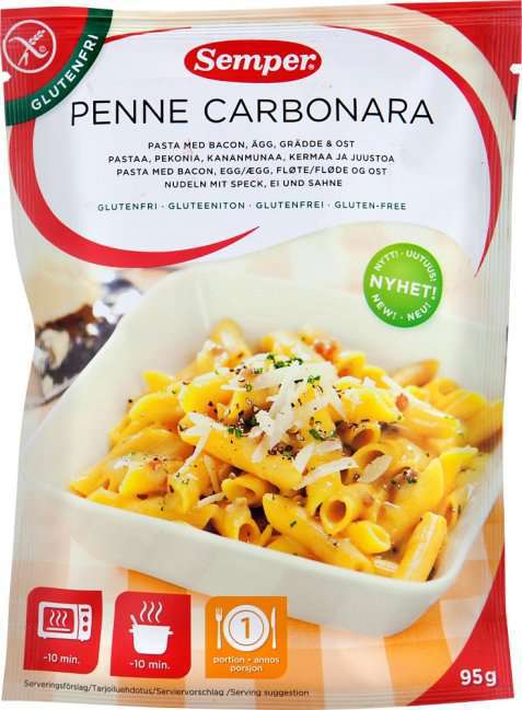 Bilde av Semper Penne Carbonara.