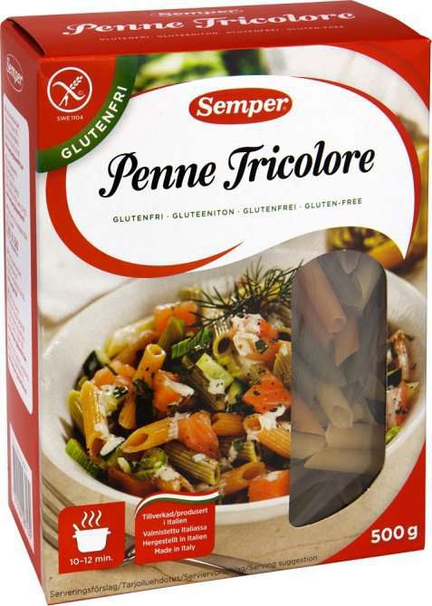 Bilde av Semper penne tricolore.