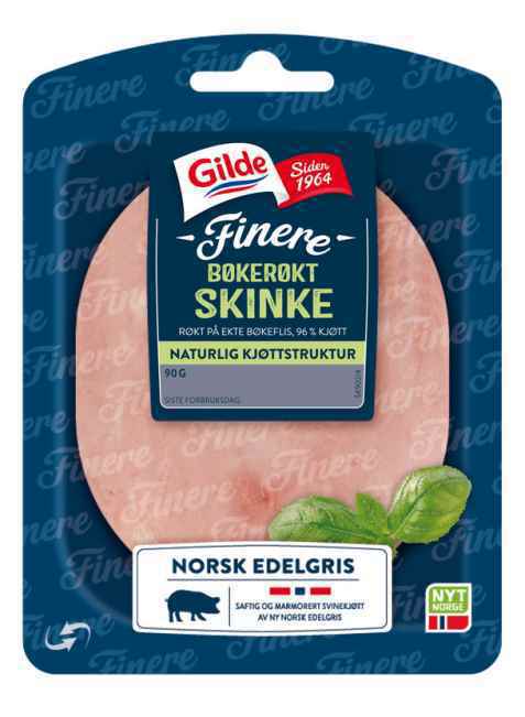 Bilde av Gilde finere bøkerøkt skinke.