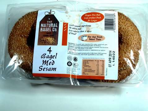 Bilde av Bagel med sesam.