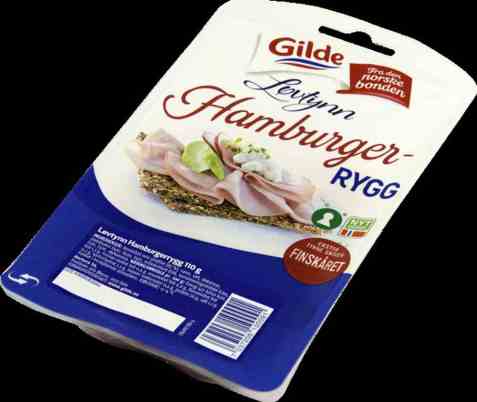 Bilde av Gilde Løvtynn Hamburgerrygg.