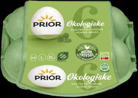 Bilde av Prior egg mlxL økologiske.