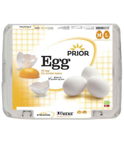 Bilde av Prior egg L miljøinnredning.