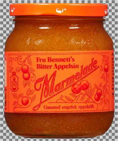 Bilde av Bennetts appelsinmarmelade bitter.