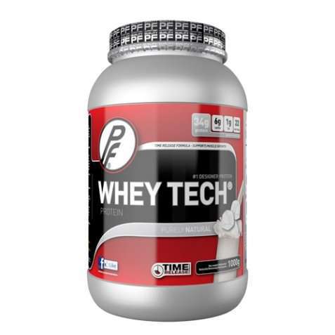 Bilde av Proteinfabrikken Whey Tech® 1000g Nøytral.