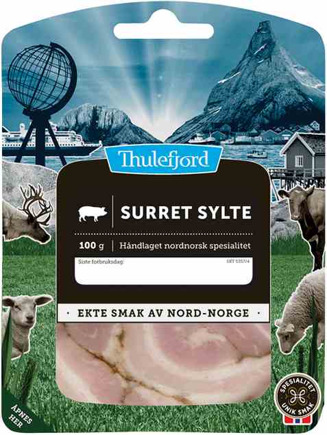 Bilde av Thulefjord surret sylte skivet.