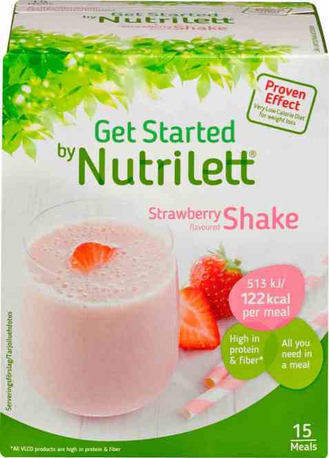 Bilde av Nutrilett Shake VLCD Strawberry.