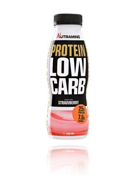 Bilde av Nutramino Protein Low Carb Shake Strawberry 330 ml.