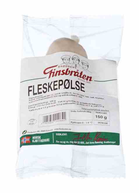 Bilde av Finsbråten fleskepølse.