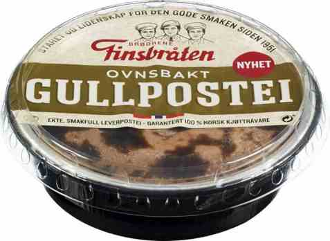 Bilde av Finsbråten ovnsbakt gullpostei 175gr.