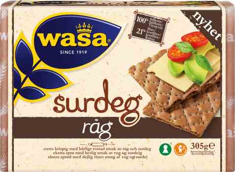 Bilde av Wasa surdeig rug.