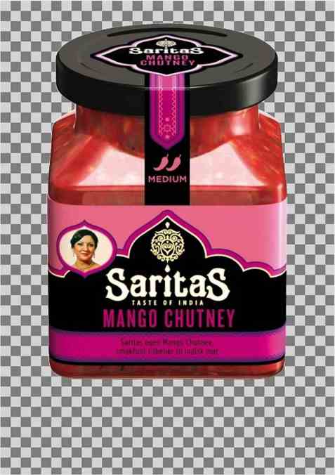 Bilde av Saritas mango chutney.
