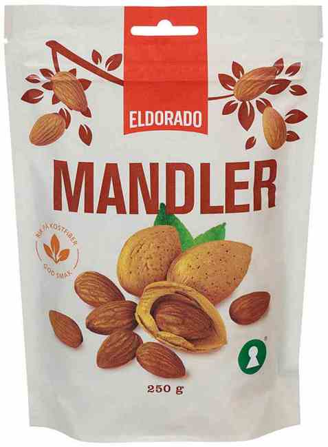 Bilde av Eldorado mandler ståpose.
