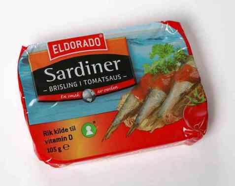 Bilde av Eldorado sardiner - brisling i tomat.