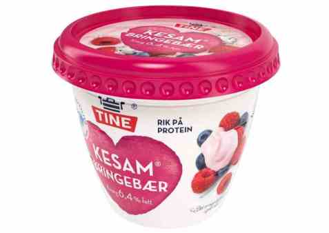 Bilde av Tine Kesam Bringebær.