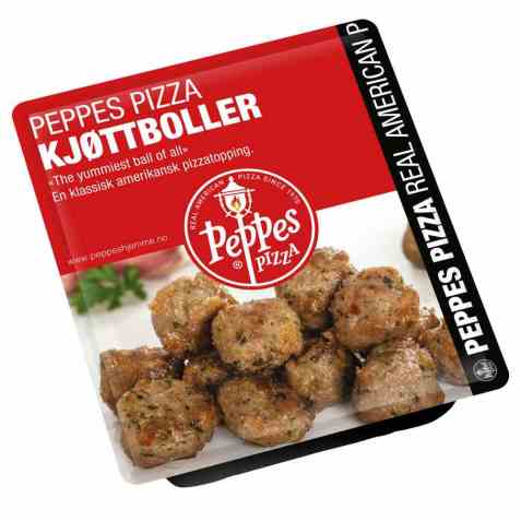 Bilde av Peppes Kjøttboller. Bilde av Peppes Kjøttboller.