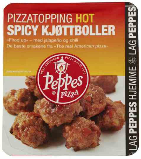 Bilde av Peppes Spicy Kjøttboller.