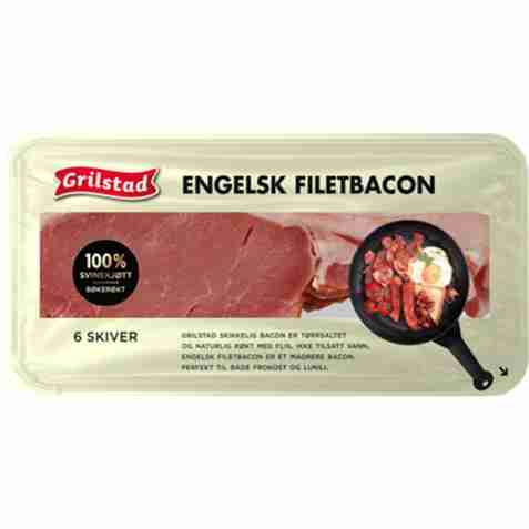Bilde av Grilstad Engelsk filetbacon.