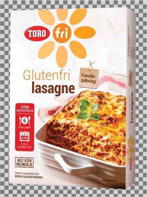 Bilde av Toro glutenfri lasagne.