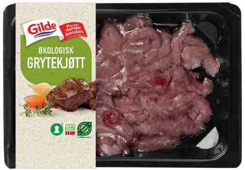 Bilde av Gilde økologisk grytekjøtt av storfe.
