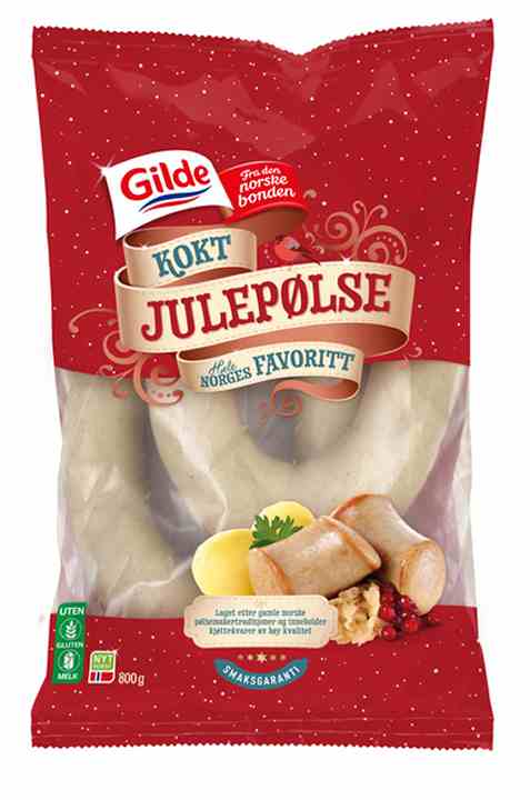 Bilde av Gilde julepølse kokt 800gr.