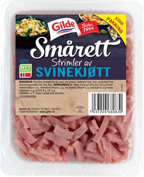 Bilde av Gilde Smårettstrimler av svinekjøtt.