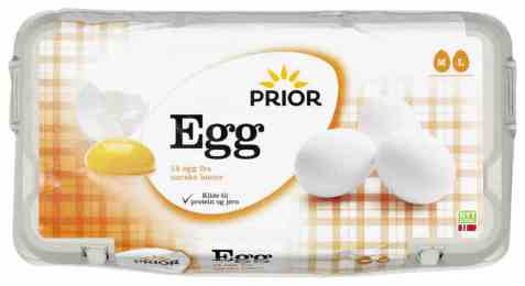 Bilde av Prior egg ML 18 miljø.