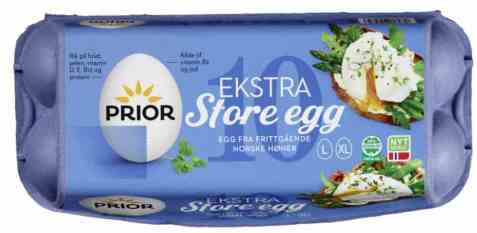 Bilde av Prior egg LXL frittgående.