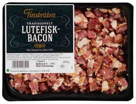 Bilde av Finsbråten lutefiskbacon.