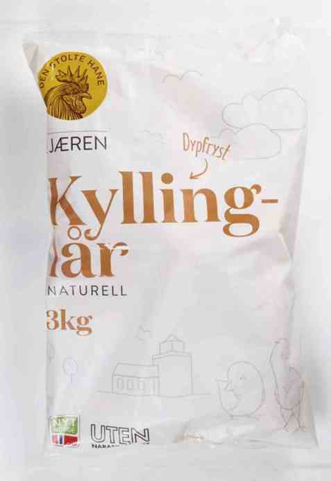 Bilde av Den stolte hane dypfryste kyllinglår naturell.
